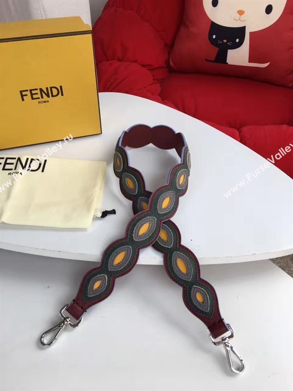 Fendi strap wine you gray 5492