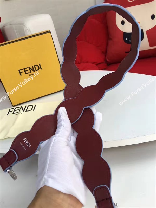 Fendi strap wine you gray 5492