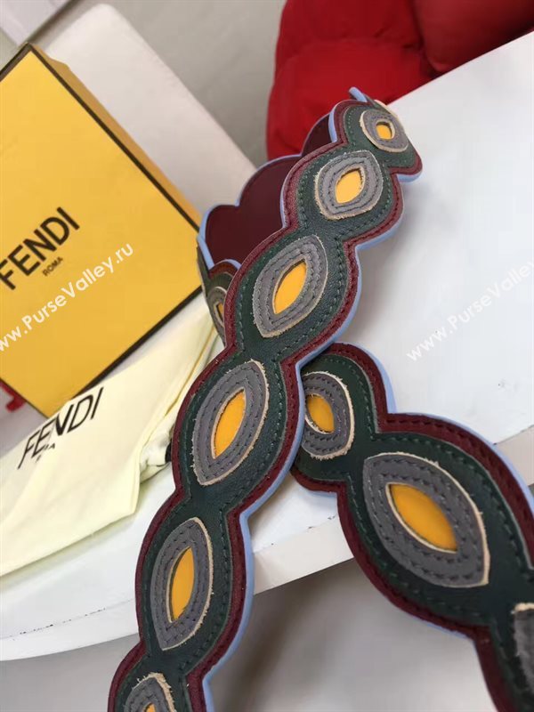 Fendi strap wine you gray 5492