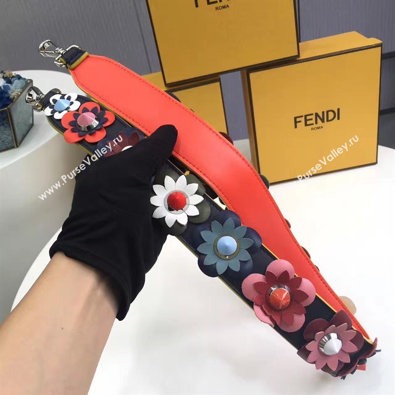 Fendi strap you v red flower 5495