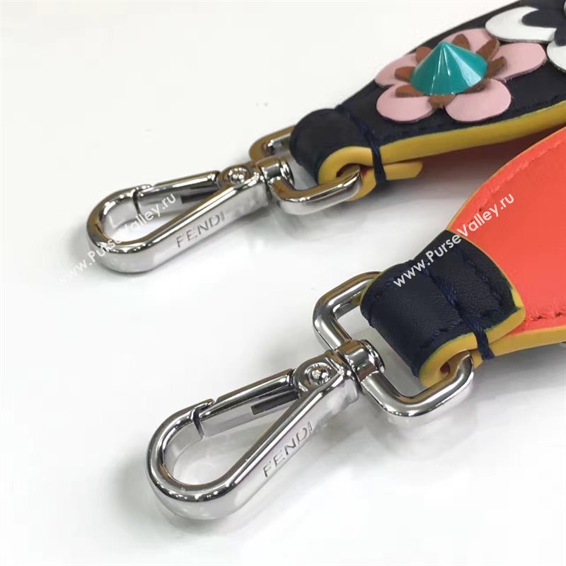 Fendi strap you v red flower 5495