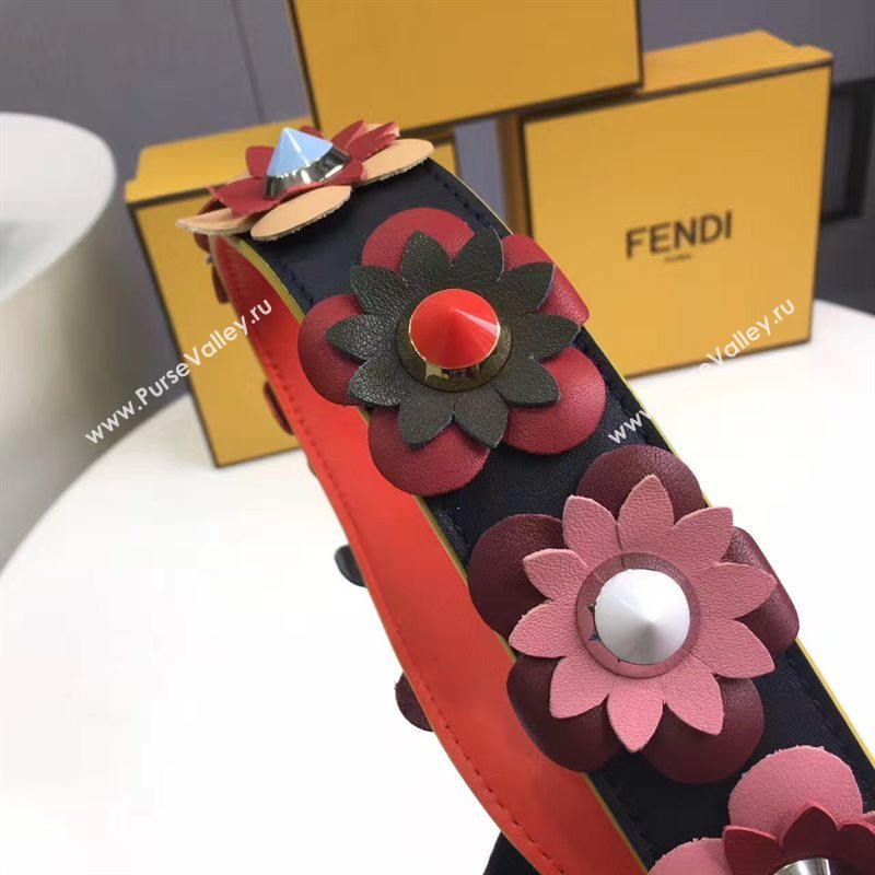 Fendi strap you v red flower 5495