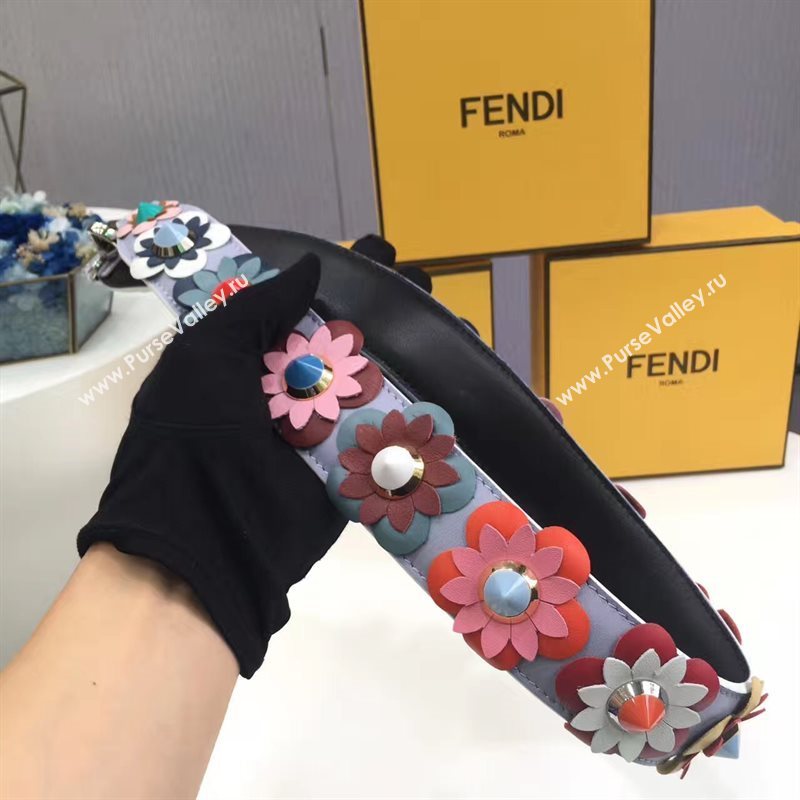 Fendi strap you black sky v blue 5496