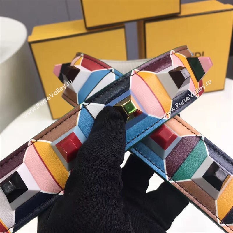 Fendi strap you v gray rainbow 5499