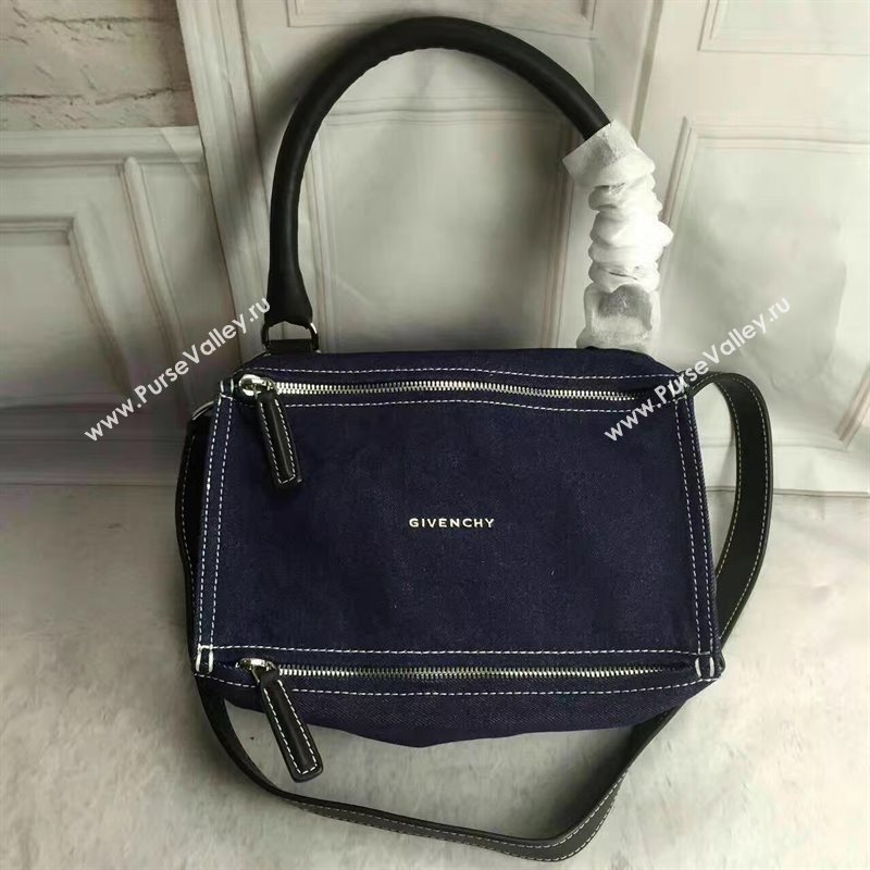 Givenchy small pandora navy tri bag 5400