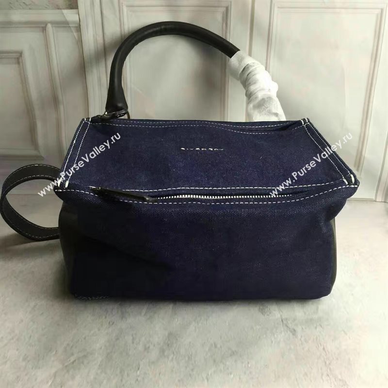 Givenchy small pandora navy tri bag 5400