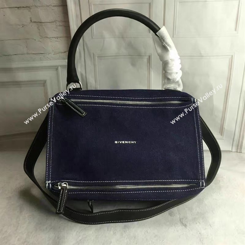 Givenchy medium pandora black navy bag 5401