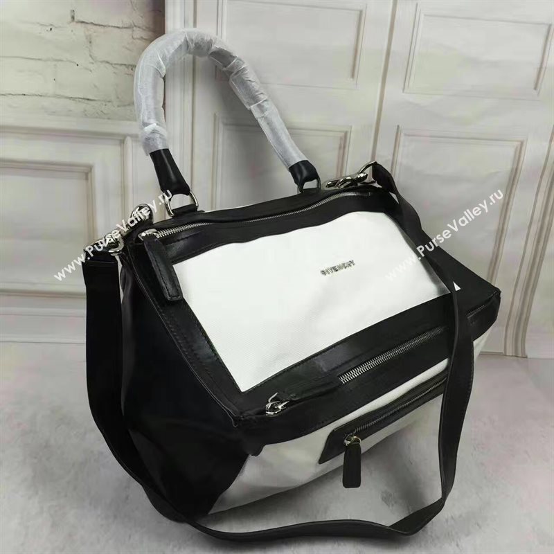 Givenchy medium pandora black white bag 5402