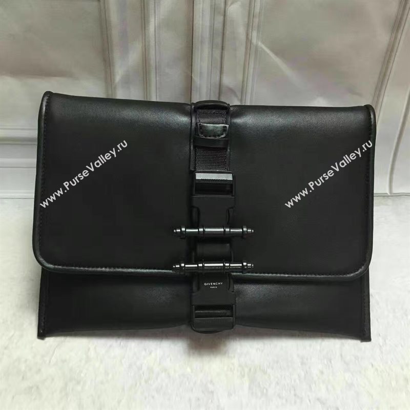 Givenchy large black clutch bag 5403
