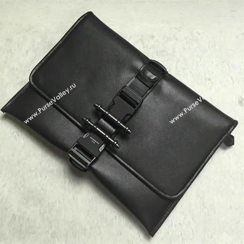 Givenchy large black clutch bag 5403