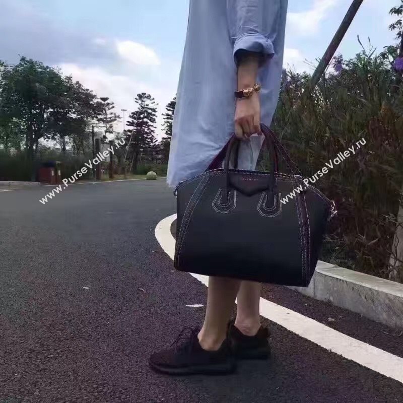 Givenchy large antigona black red v bag 5410