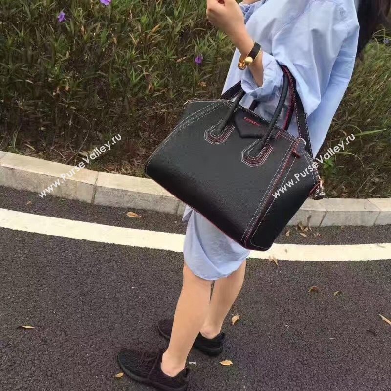 Givenchy large antigona black red v bag 5410