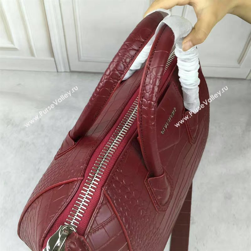 Givenchy large wine antigona bag 5411