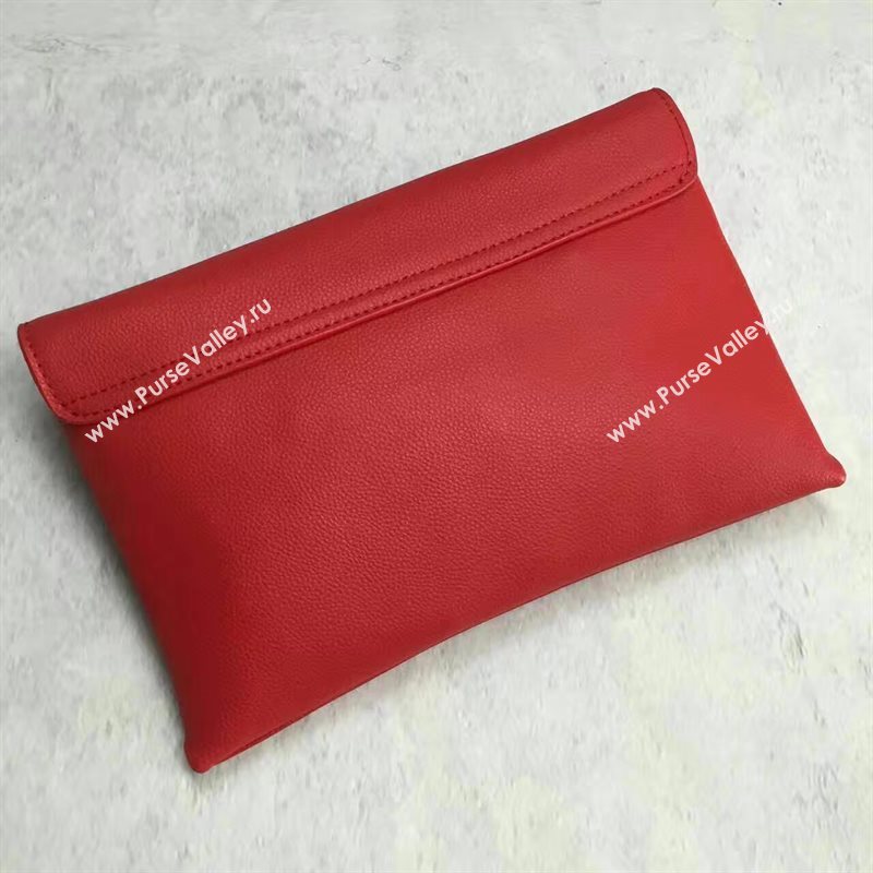 Givenchy large clutch red bag 5431