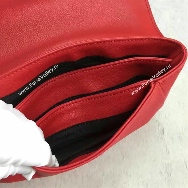 Givenchy large clutch red bag 5431