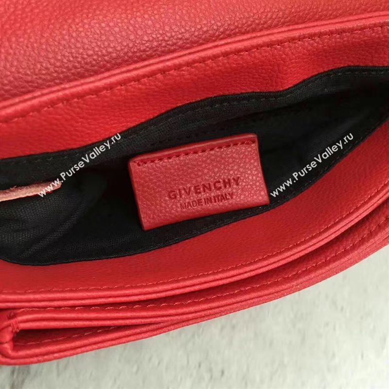 Givenchy large clutch red bag 5431