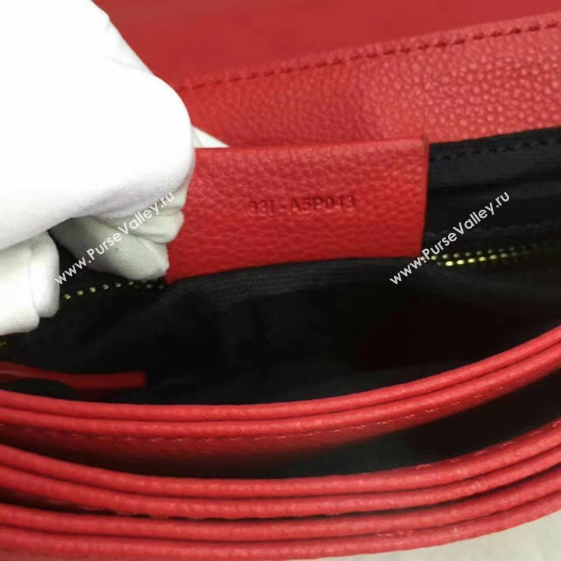 Givenchy large clutch red bag 5431