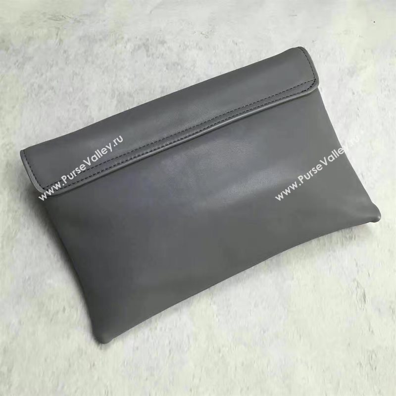 Givenchy gray clutch large bag 5432