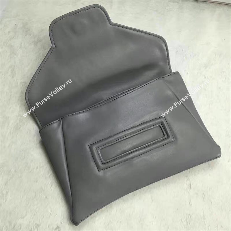 Givenchy gray clutch large bag 5432