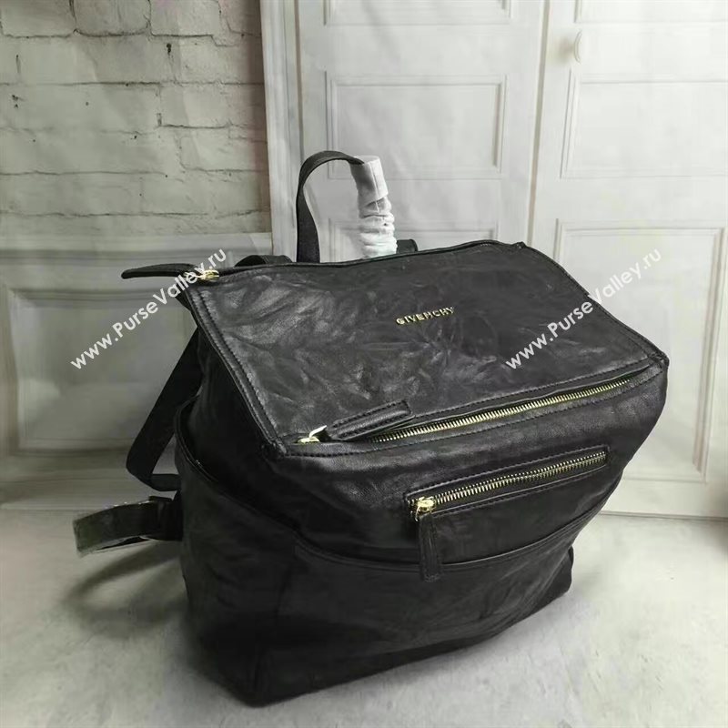 Givenchy hand sheepskin backpack black bag 5437