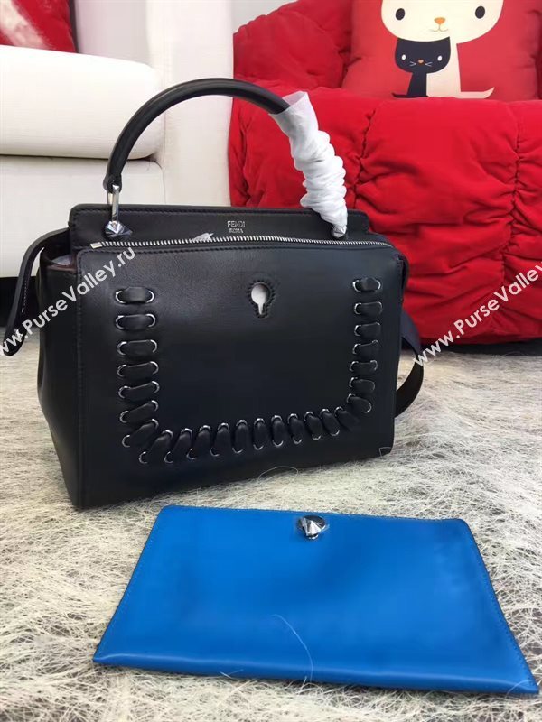 Fendi shoulder black tote bag 5540