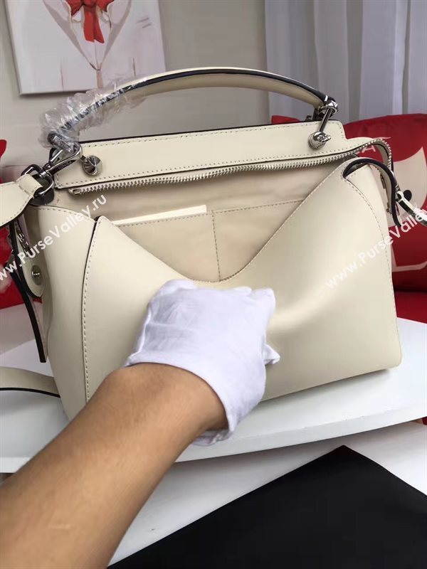 Fendi shoulder tote cream bag 5542