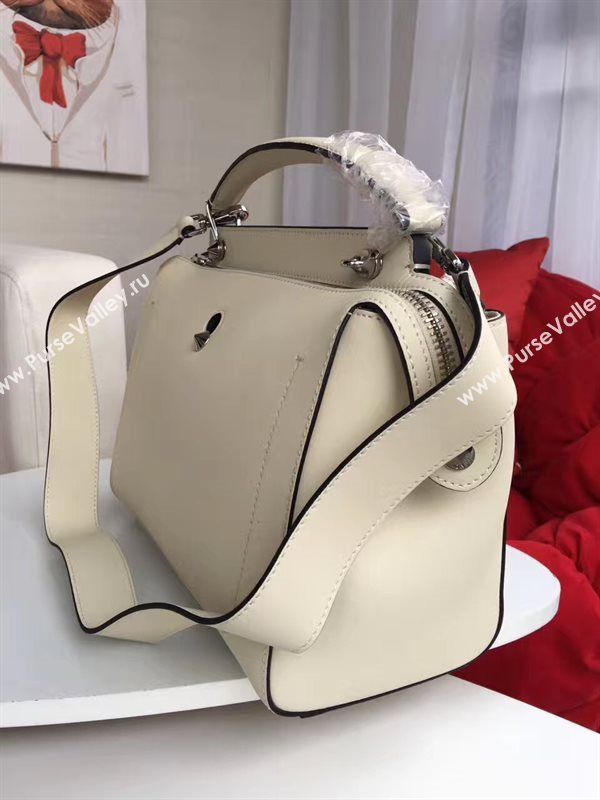 Fendi shoulder tote cream bag 5542