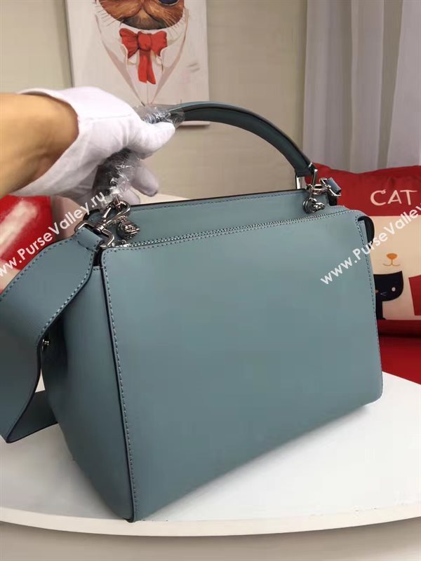 Fendi shoulder light tote blue bag 5543