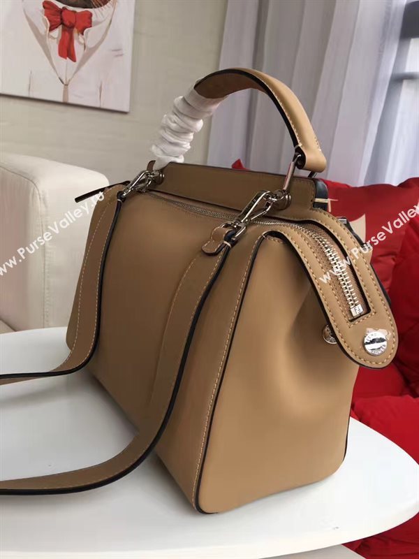 Fendi shoulder tote tan bag 5544