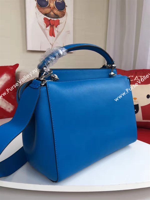 Fendi shoulder blue tote bag 5545