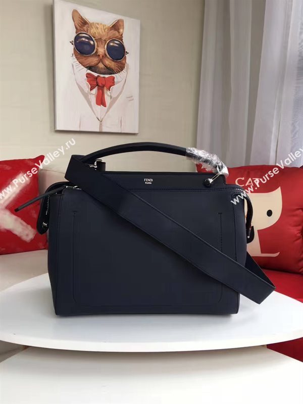 Fendi shoulder black tote bag 5546