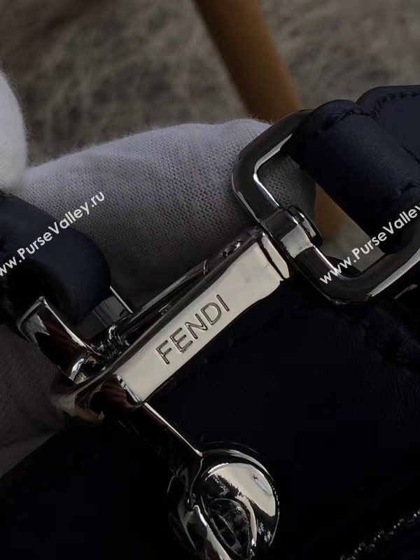Fendi shoulder black tote bag 5546