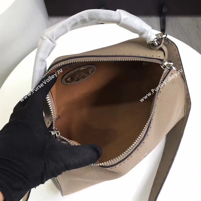 Fendi lei selleria gray light bag 5564