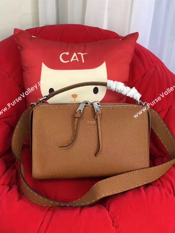 Fendi lei selleria coffee dark bag 5565