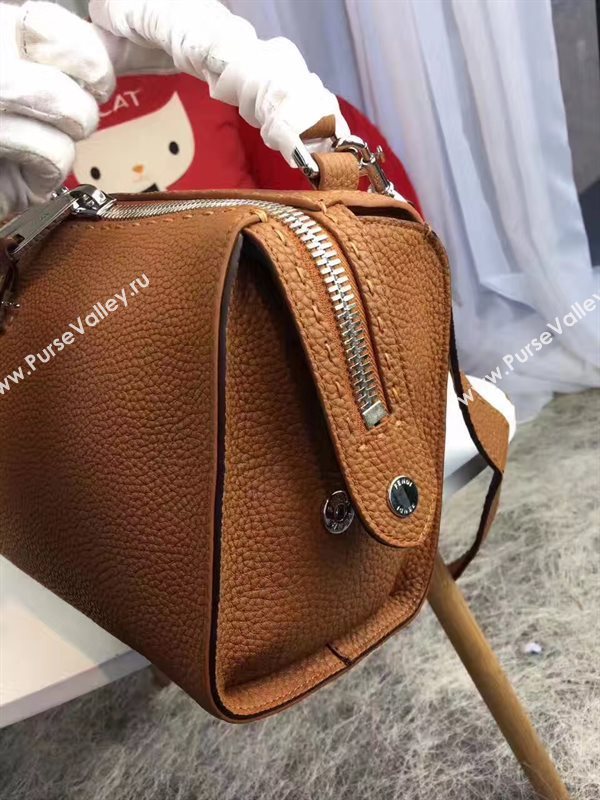 Fendi lei selleria coffee dark bag 5565