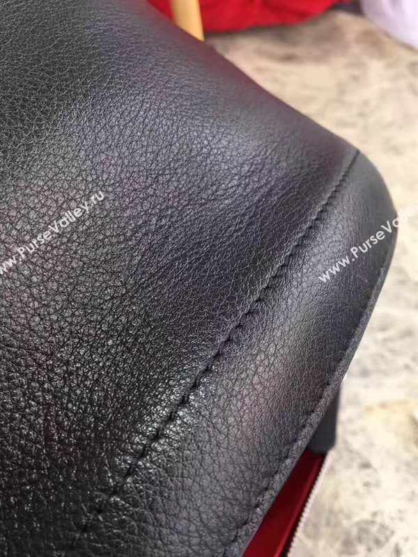 Fendi large backpack black silver v bag 5572