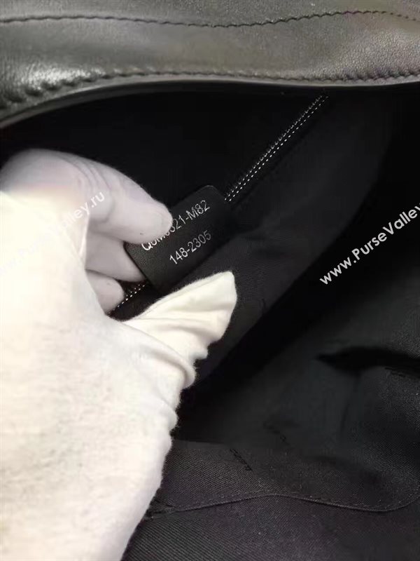 Fendi large backpack black white v bag 5573