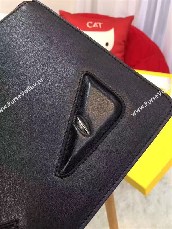 Fendi clutch black bag 5574