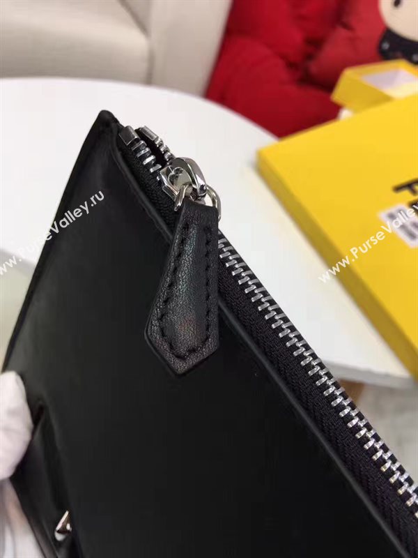 Fendi clutch black bag 5574