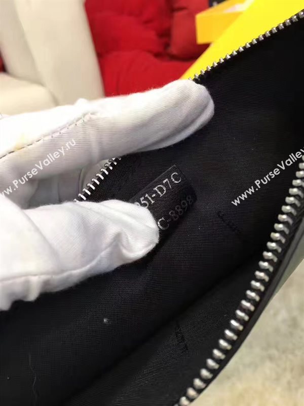 Fendi clutch black bag 5574