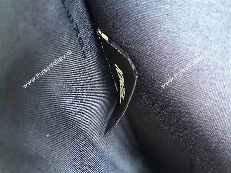 Fendi black clutch zipper bag 5579