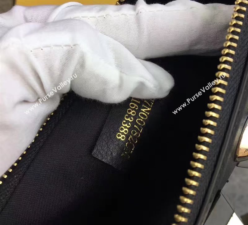 Fendi black v silver clutch hardware bag 5581