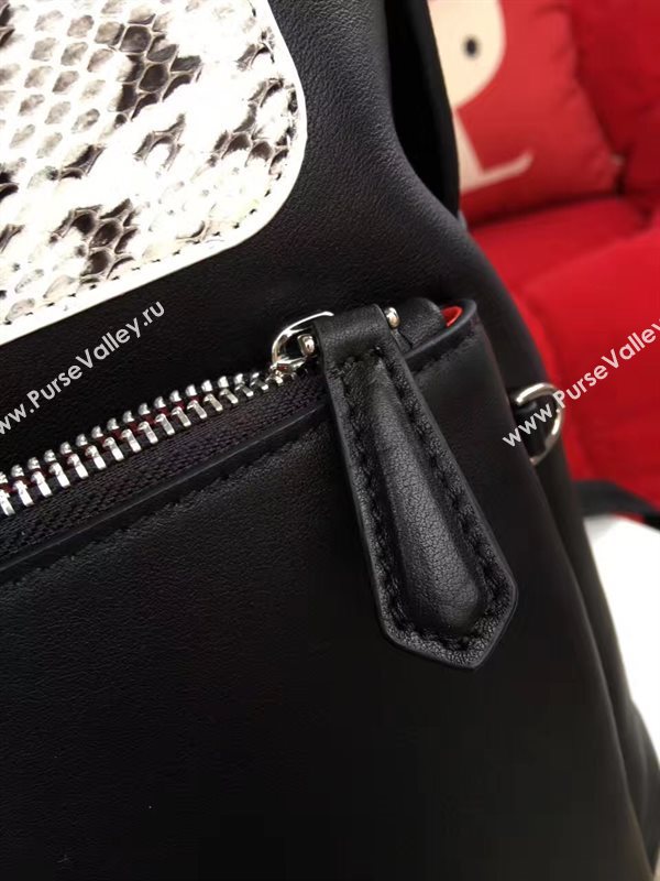 Fendi large backpack black gray v bag 5588