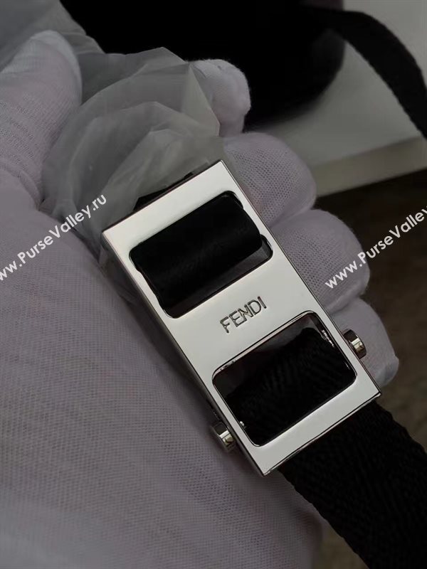 Fendi large backpack black gray v bag 5588