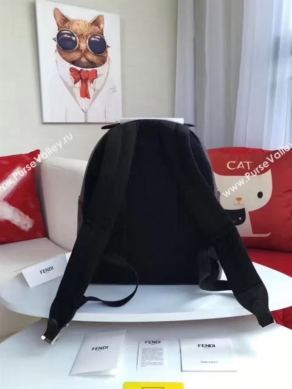 Fendi monster black backpack bag 5589