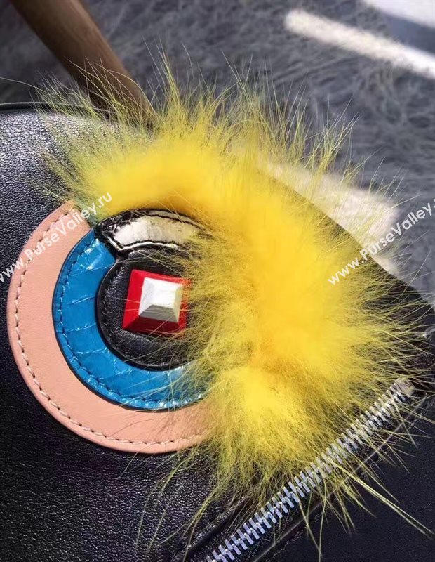 Fendi monster black backpack bag 5589