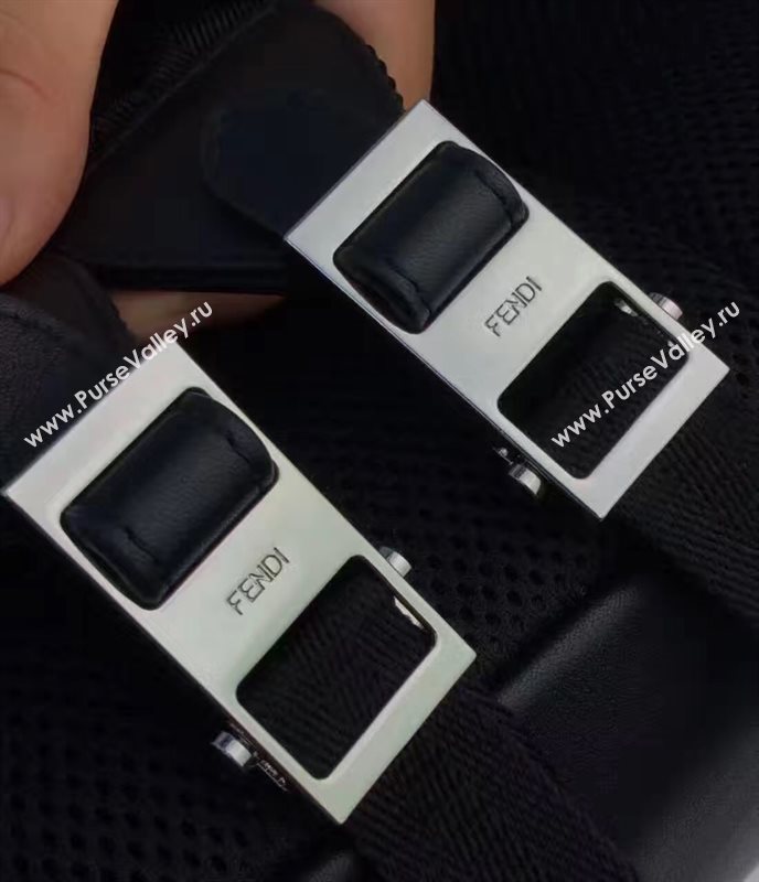 Fendi monster black backpack bag 5589