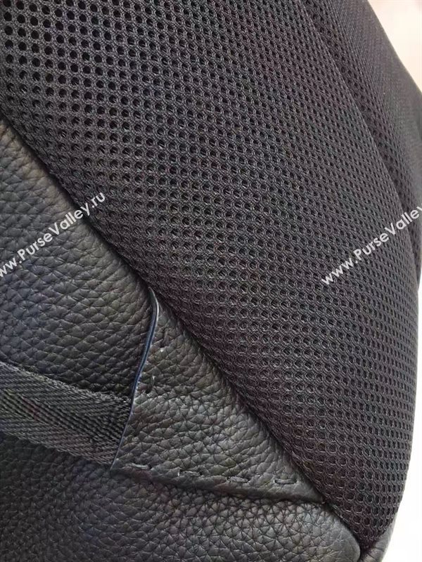 Fendi large monster backpack yellow black bag 5591