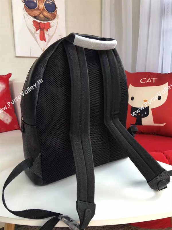 Fendi large monster black backpack bag 5592