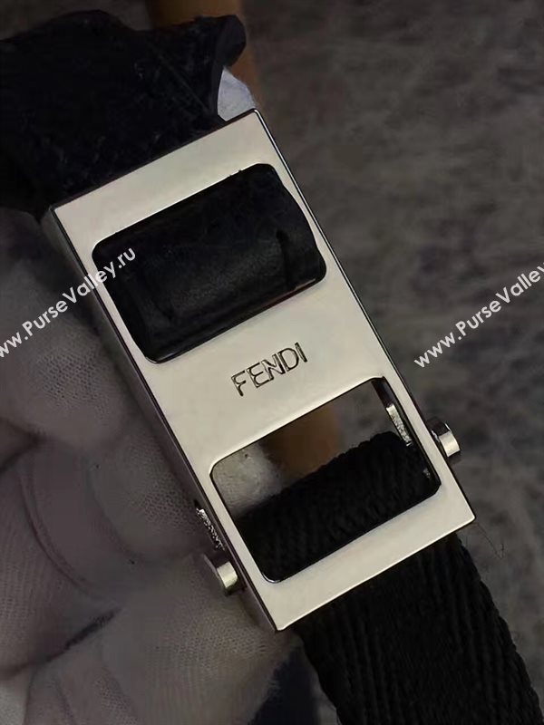 Fendi large monster black backpack bag 5592